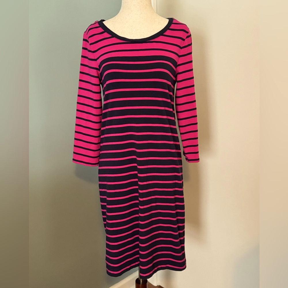 Tommy Hilfiger Blue and Pink Dress. Size Small.